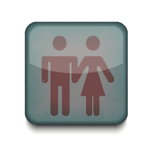 矢量卫生间图标，易于编辑图片下载