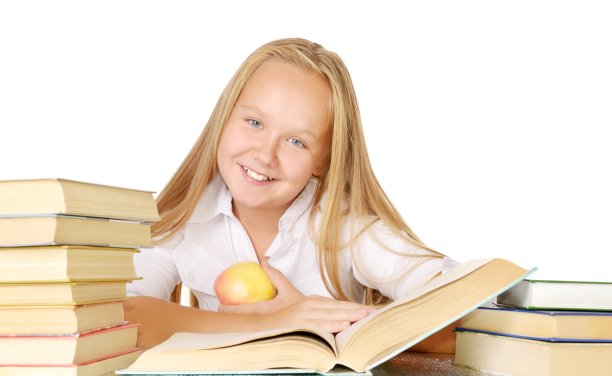 学校的女孩图片下载