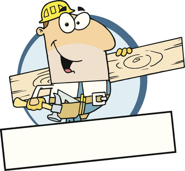 拿着锤子的建筑工人图片下载