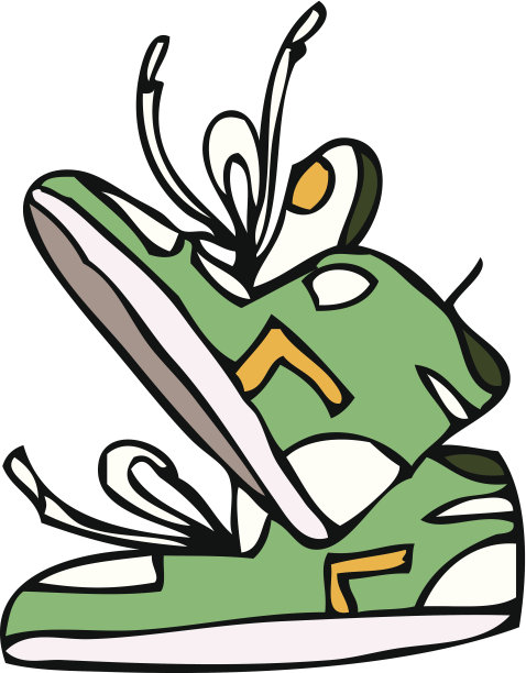 一双运动鞋图片下载