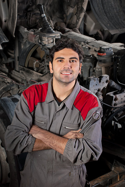 微笑的技工的画像图片下载