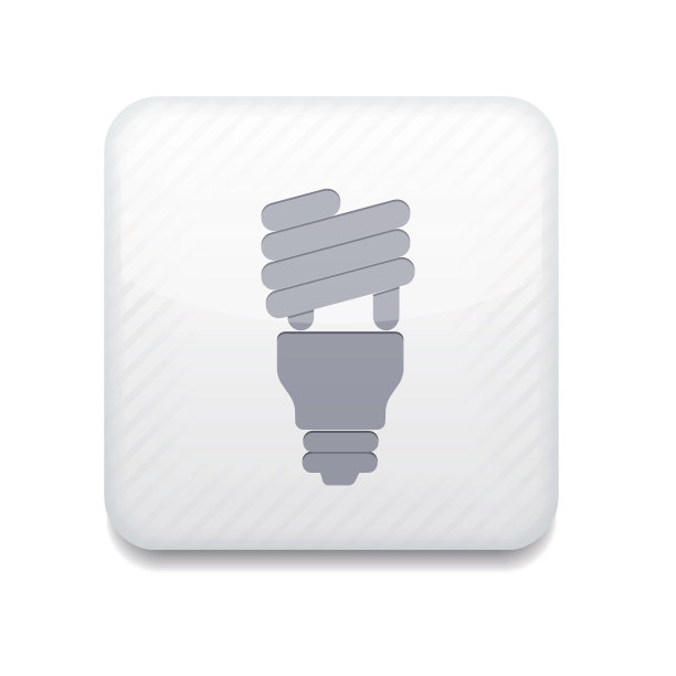 矢量白炽灯泡图标。Eps10。容易编辑图片下载