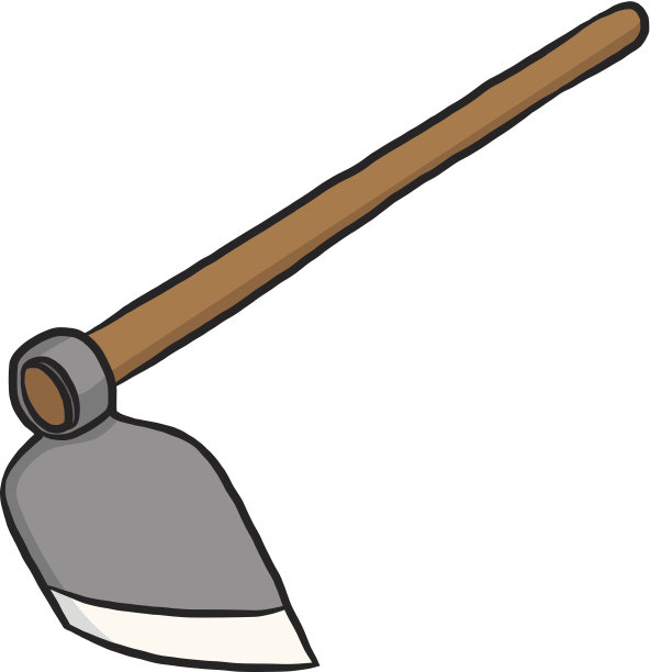 锄头或挖掘工具图片下载