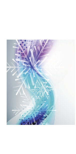 蓝色的圣诞背景图片下载