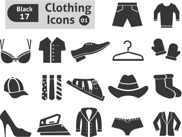 衣服图标图片下载