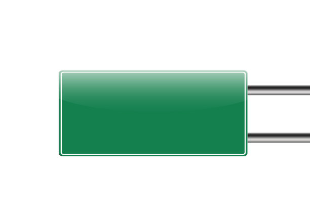 空白公路路标。图片下载