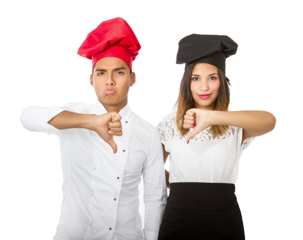 厨师拇指向下图片下载