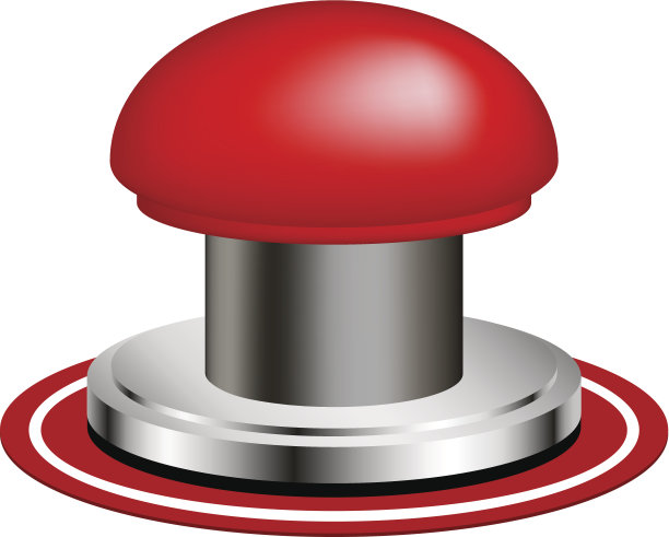 红色警报按钮图片下载