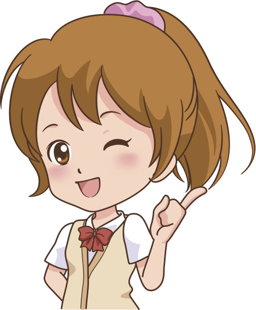 一个女孩的画像图片下载