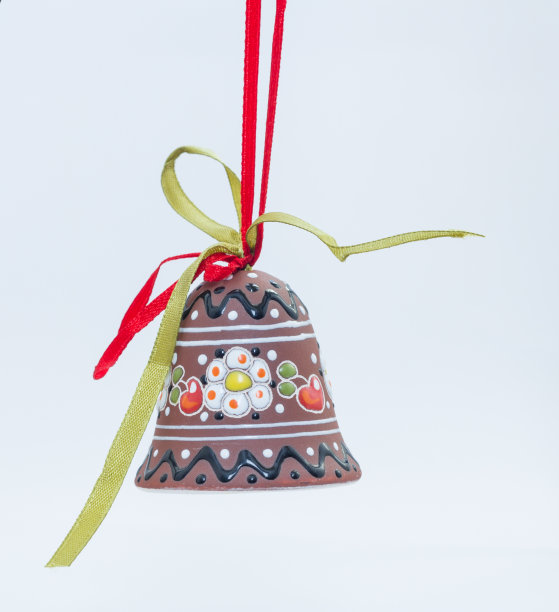 手工制作的陶瓷装饰。图片下载