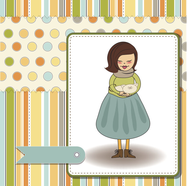 年轻女孩有她特殊的天赋图片下载