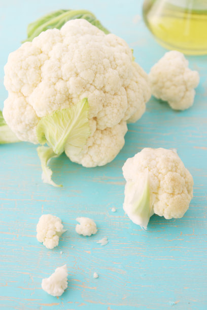 花椰菜和橄榄油图片下载