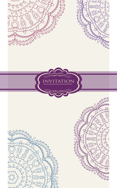 圣诞快乐矢量设计邀请图片下载