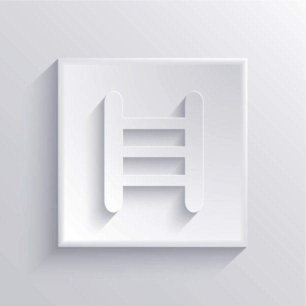 矢量光方形图标。每股收益10图片下载