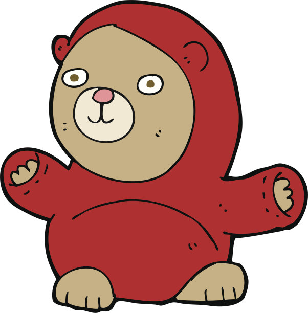 卡通的泰迪熊图片下载