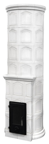 白色陶瓷壁炉图片下载