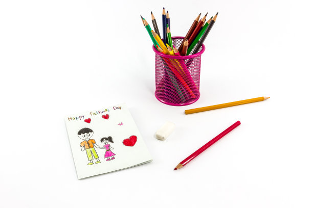 父亲节卡片。图片下载