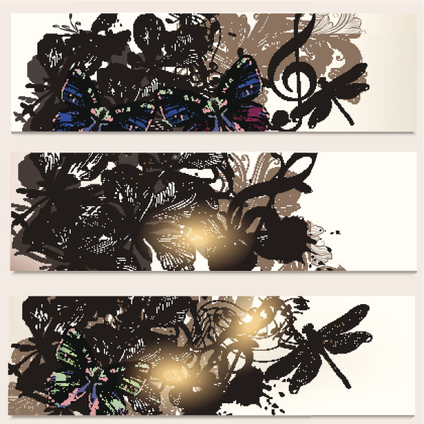 花的名片设置设计图片下载