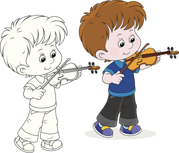 小小提琴家图片下载