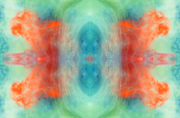 彩色墨水背景图片下载