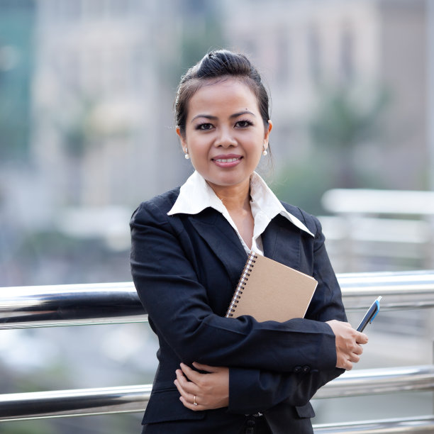 商业女性肖像图片下载