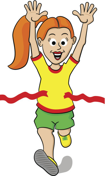 跑步的女人图片下载