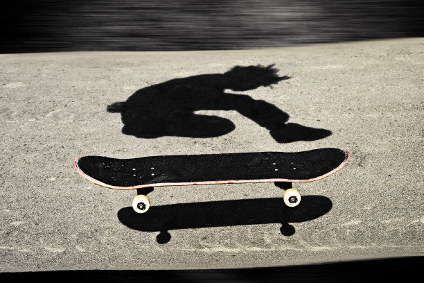 夹在滑板图片下载