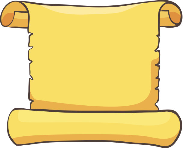 古董滚动。向量图片下载