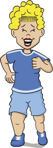 跑步的女人图片下载