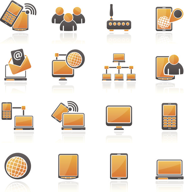 通信和技术设备图标图片下载