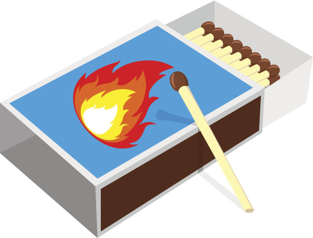 火柴盒和火柴图片下载