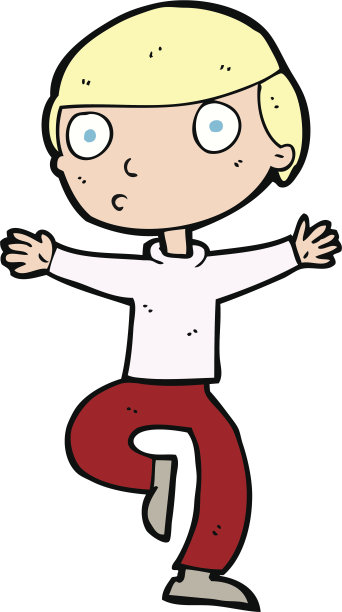 吃惊的卡通男人图片下载