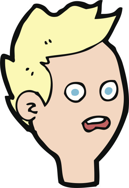 卡通震惊的人图片下载