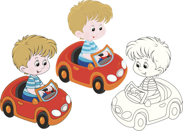 男孩的司机图片下载