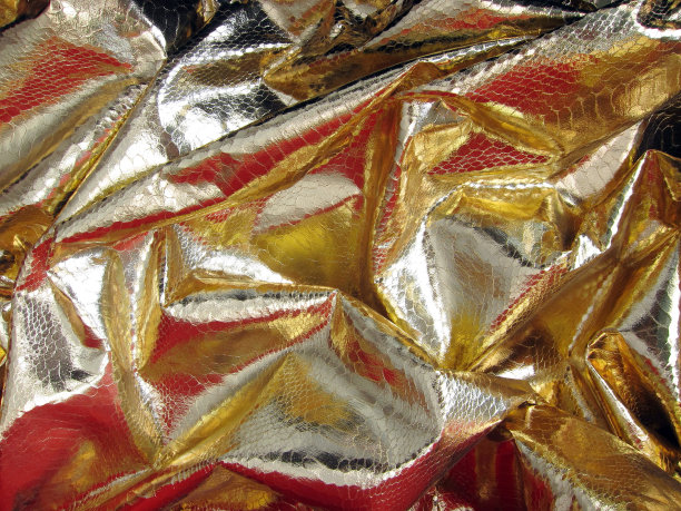 金织物皱图片下载