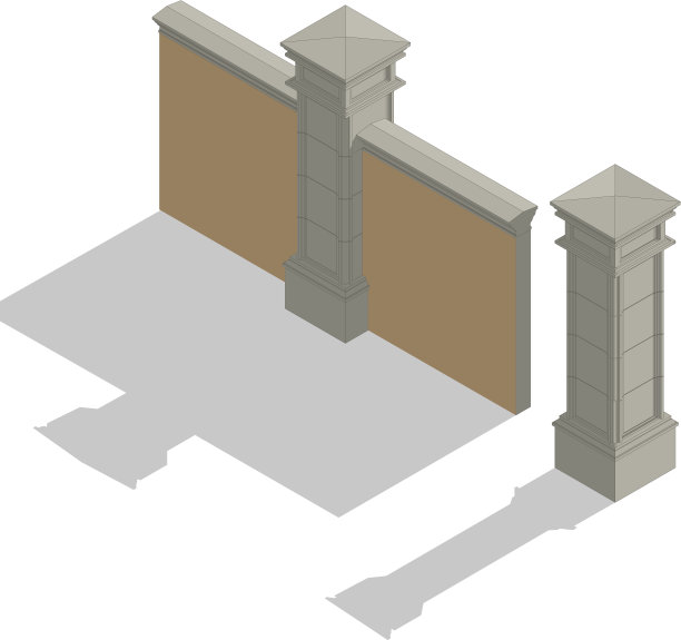 矢量等距围栏，施工工具图片下载