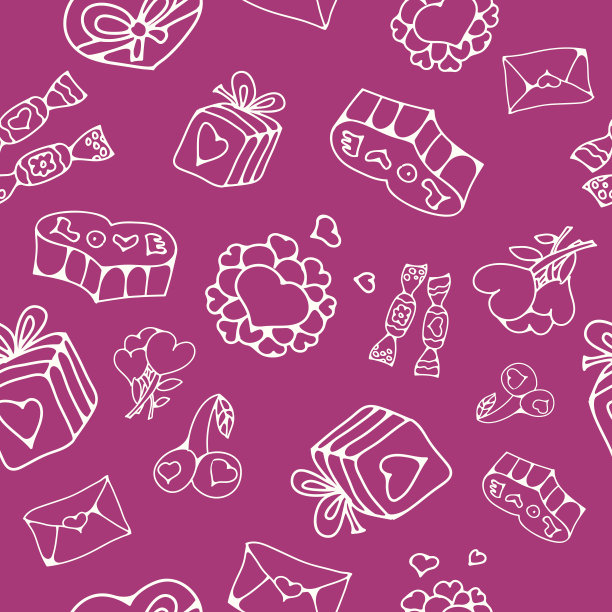 无缝质地的情人节图片下载