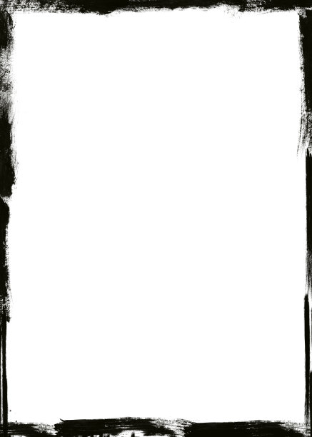 一个空白的白色垃圾画框背景图片下载