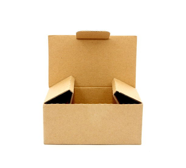 纸板箱孤立白色图片下载