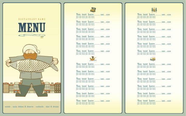 大鱼菜单图片下载