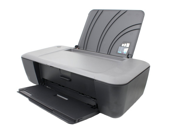 打印机隔离在白色上图片下载