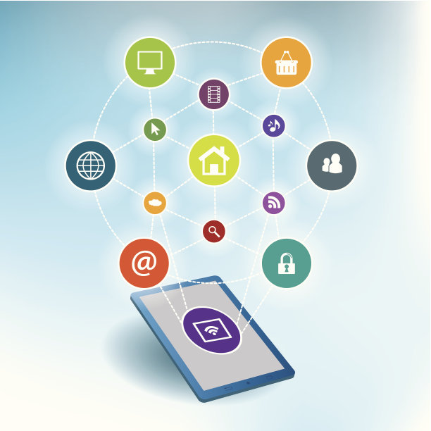 通过智能手机进行移动通信图片下载