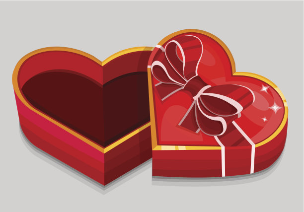 空红心盒图片下载