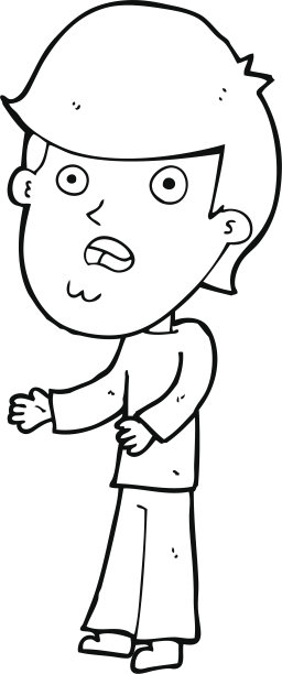 卡通震惊的人图片下载