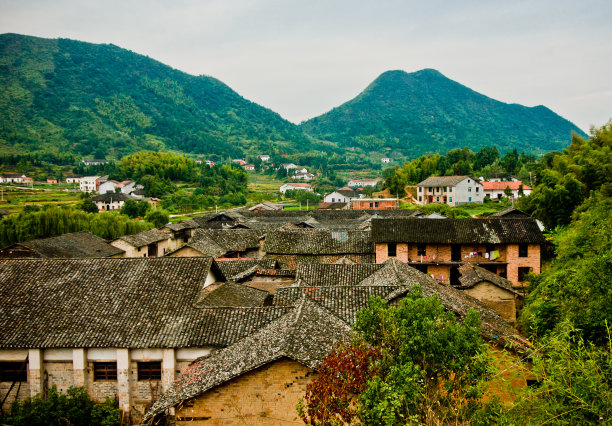中国的村庄图片下载