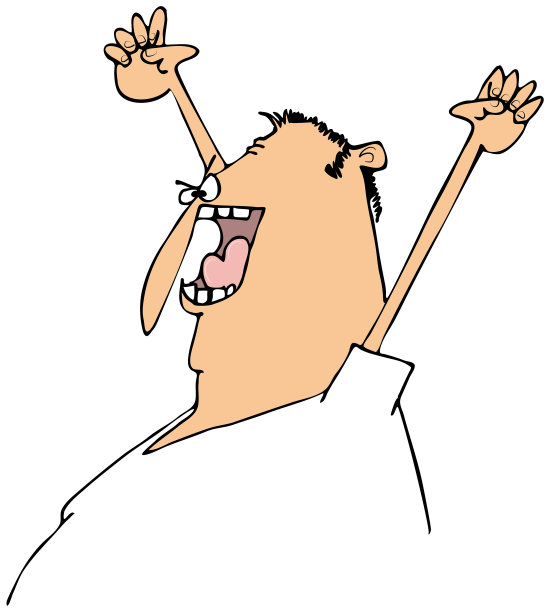 欢呼的人图片下载