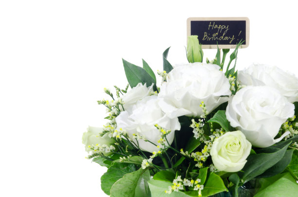 白玫瑰花束图片下载