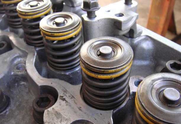 汽车引擎，微距摄影图片下载