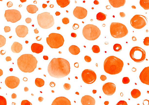 橘色的泡沫图片下载