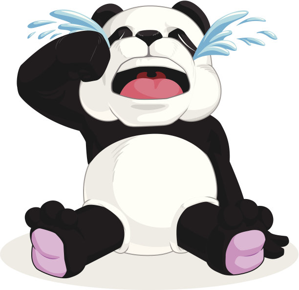 熊猫哭了图片下载